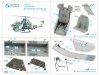 Quinta Studio QD35112 AH-1G Cobra 3D-Printed & coloured Interior on decal paper (ICM) 1/35